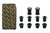 Tough Dog Rear Leaf Spring Bush Kit suitable for Hilux N70 N80 N90 GGN KUN GUN 08-2004 on. - TDUK-067