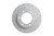 Terrain Tamer Front Disc Brake Rotor Slotted & Dimpled suitable for Hilux 4WD KUN26 GGN25