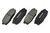 Terrain Tamer Rear Brake Pads suitable for Toyota Landcruiser 200 Series VDJ UZJ URJ - DB1857F