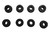 Terrain Tamer Rear Upper Control Arm Bush Kit Poly suitable for Landcruiser 80 105 Series - TSBK0006