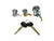 Door and Ignition Barrel w Key Set suitable for Landcruiser 75 Series