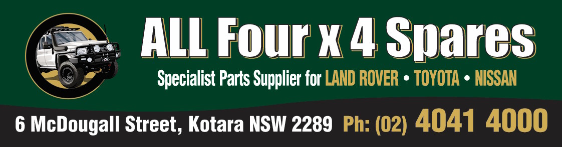 All Four x 4 Spares New Parts Banner