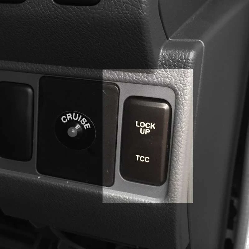 Torque converter lockup switch for the 70 Series LandCruiser automatic conversion