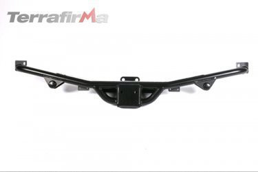 NAS Rear Step for Land Rover Defender 90/110 (UK Tow Bar/USA Tow Ball) Zinc Plated – Side Steps