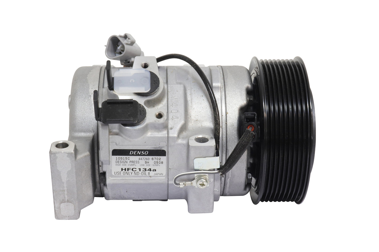 Denso Air Con Compressor suitable for Landcruiser 70 76 78 79 Series VDJ -2019 - Picture 2 of 4