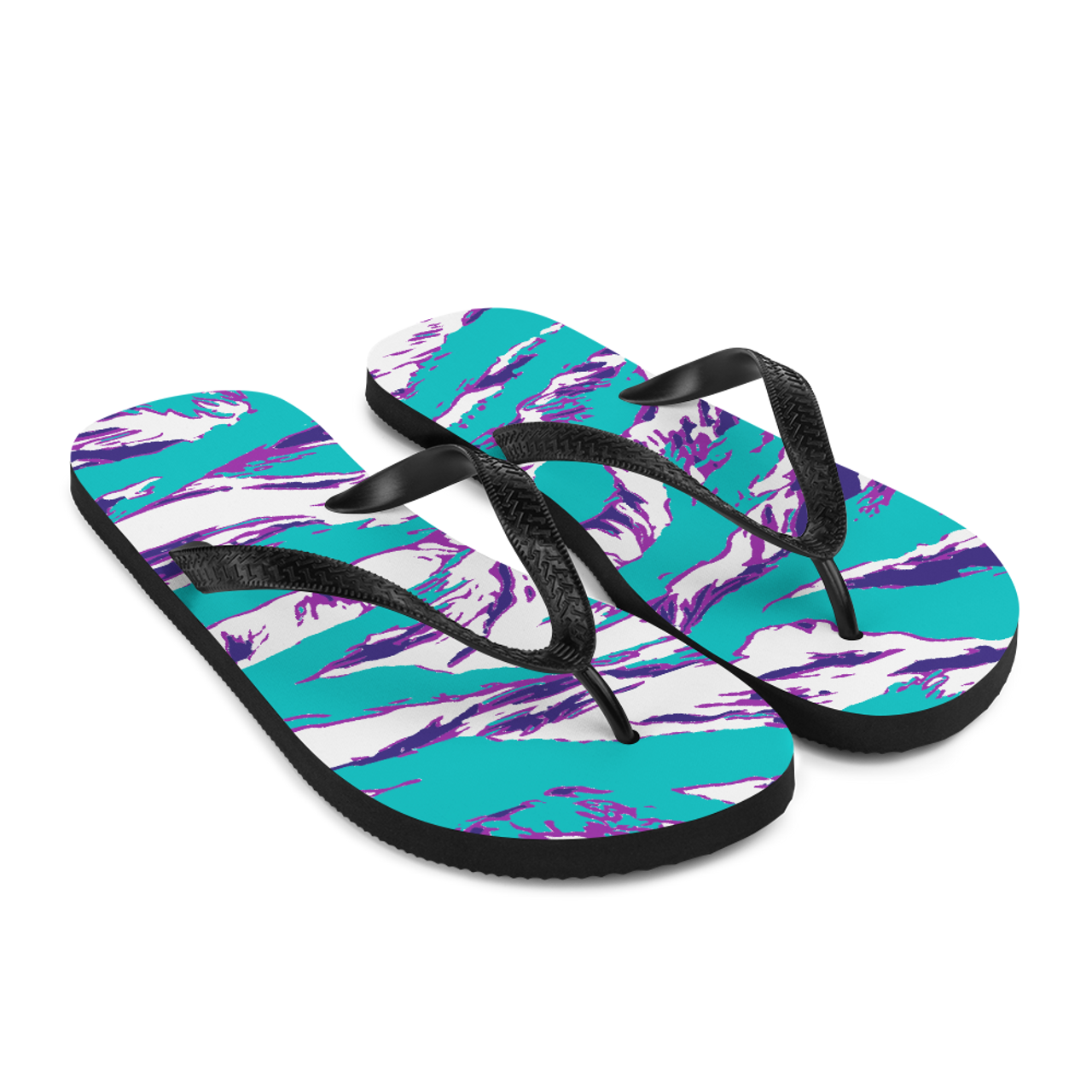 tiger flip flops