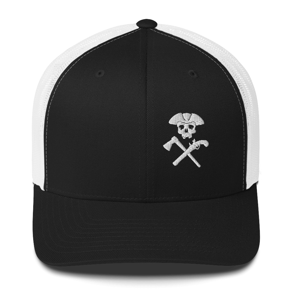 Jolly Roger Trucker Hat - moeguns.com