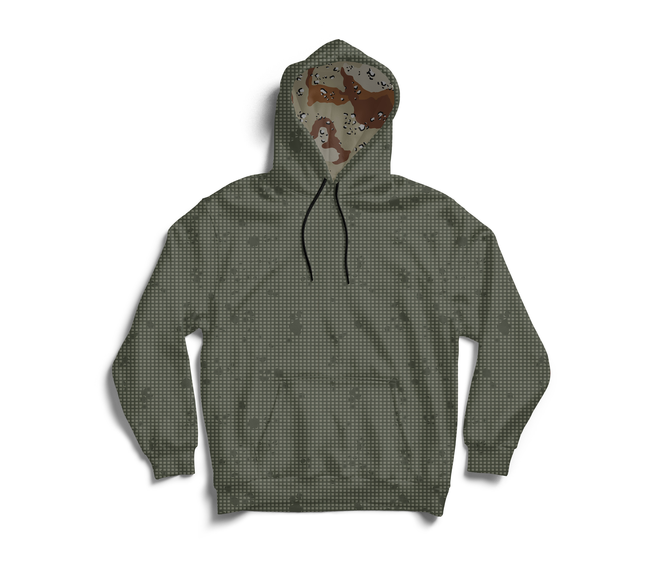 Night desert camo hoodie Clearance