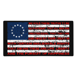 Betsy Ross Mouse Pad & Gun Cleaning Mat