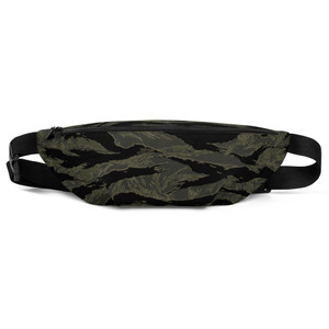 Black Tiger Stripe Fanny Pack Black Tiger Stripe Fanny Pack