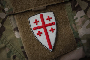 Crusader Shield Morale Patch Crusader Shield Morale Patch