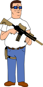 King of The Kill Hank Sticker King of The Kill Hank Sticker