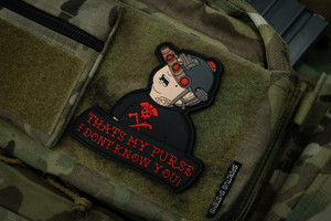 That's My Purse! Murdered Out Morale Patch That's My Purse! Murdered Out Morale Patch