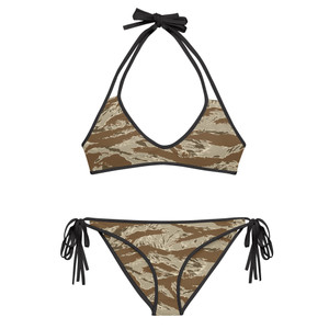 Desert Tiger Stripe Bikini Desert Tiger Stripe Bikini