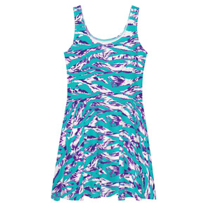 Baja Tiger Stripe Skater Dress Baja Tiger Stripe Skater Dress