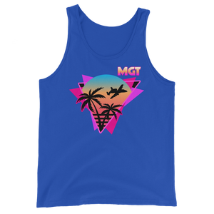 JDAM Sunset Retro Tank Top