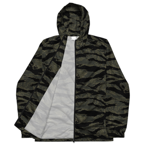 Black Tiger Stripe Windbreaker Black Tiger Stripe Windbreaker