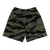 Black Tiger Stripe Shorts