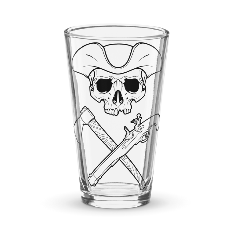 Gypsy Jolly Roger Pint Glass