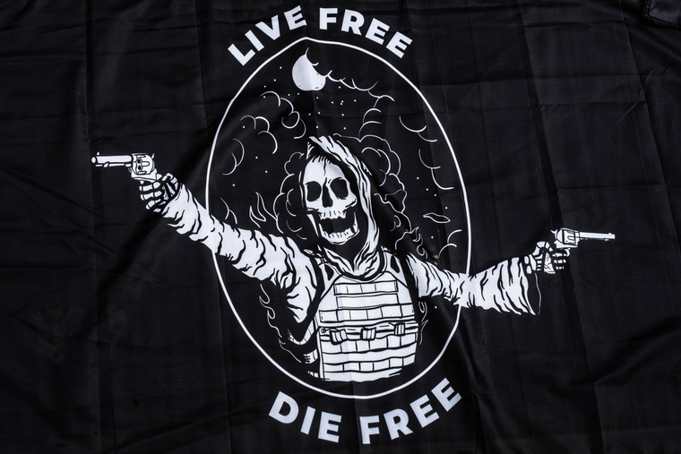 Live Free Die Free Flag