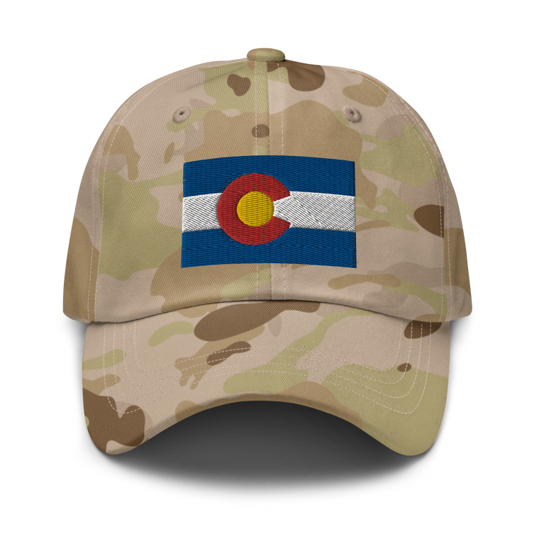 Colorado Flag Multicam Hat