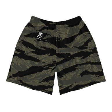 【PARTIMENTO】 Tiger Camo Banding Shorts /追跡付 all-over-print-mens-athletic-
