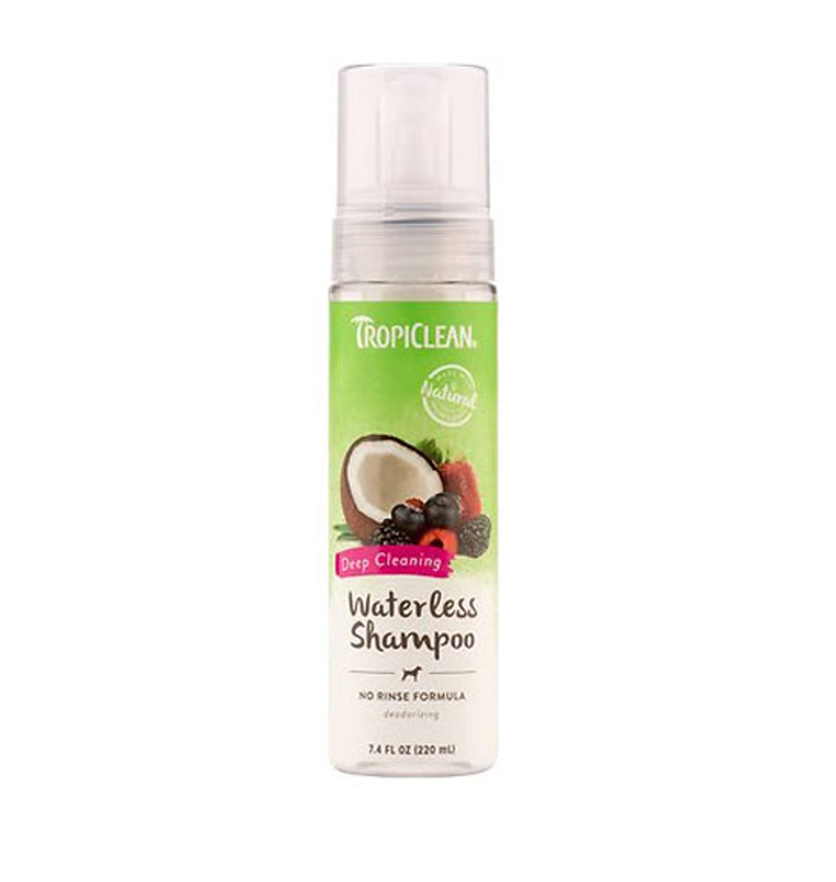 Tropiclean Deep Cleaning Waterless Shampoo