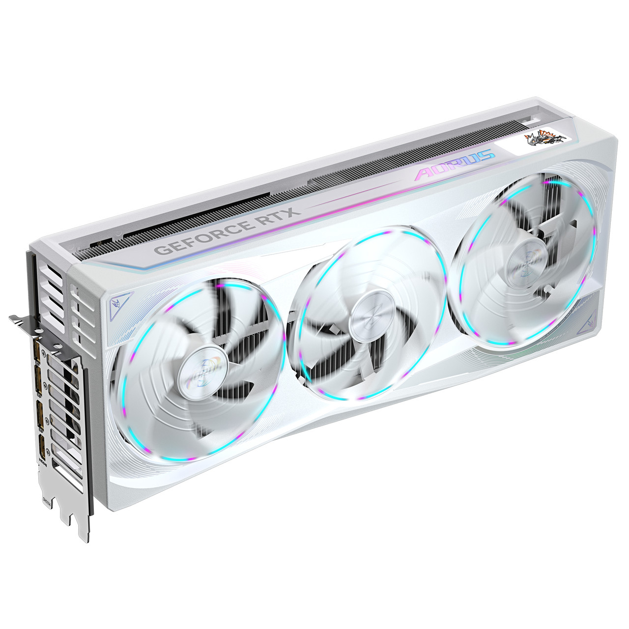AORUS GeForce RTX 5090 STEALTH ICE 32G Graphics Card in AORUS