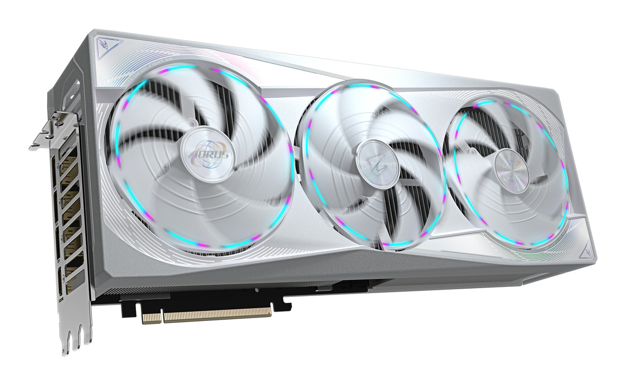 グラフィックボード・グラボ・ビデオカード AORUS GeForce RTX 5080 MASTER ICE 16G AORUS GeForce RTX 5080 MASTER ICE 16G Graphics Card in AORUS