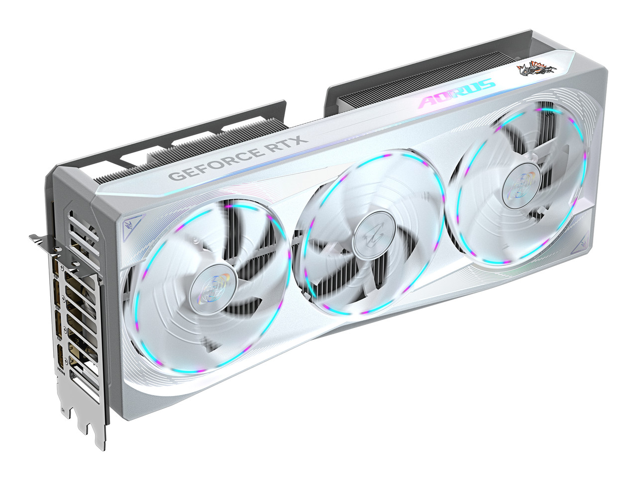 グラフィックボード・グラボ・ビデオカード AORUS GeForce RTX 5080 MASTER ICE 16G AORUS GeForce RTX 5080 MASTER ICE 16G Graphics Card in AORUS