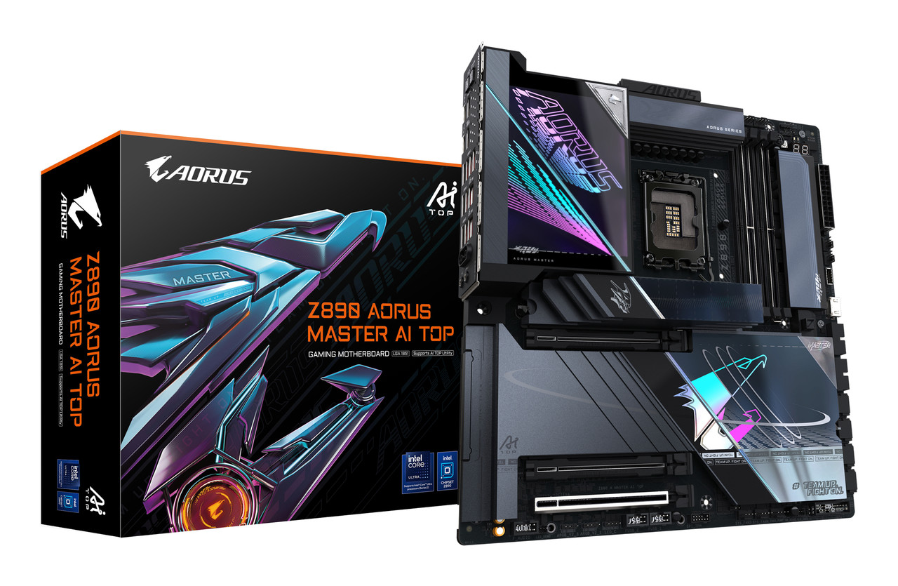 マザーボード GIGABYTE Z890 AORUS MASTER Z890 AORUS MASTER AI TOP Motherboard in AORUS Official Store