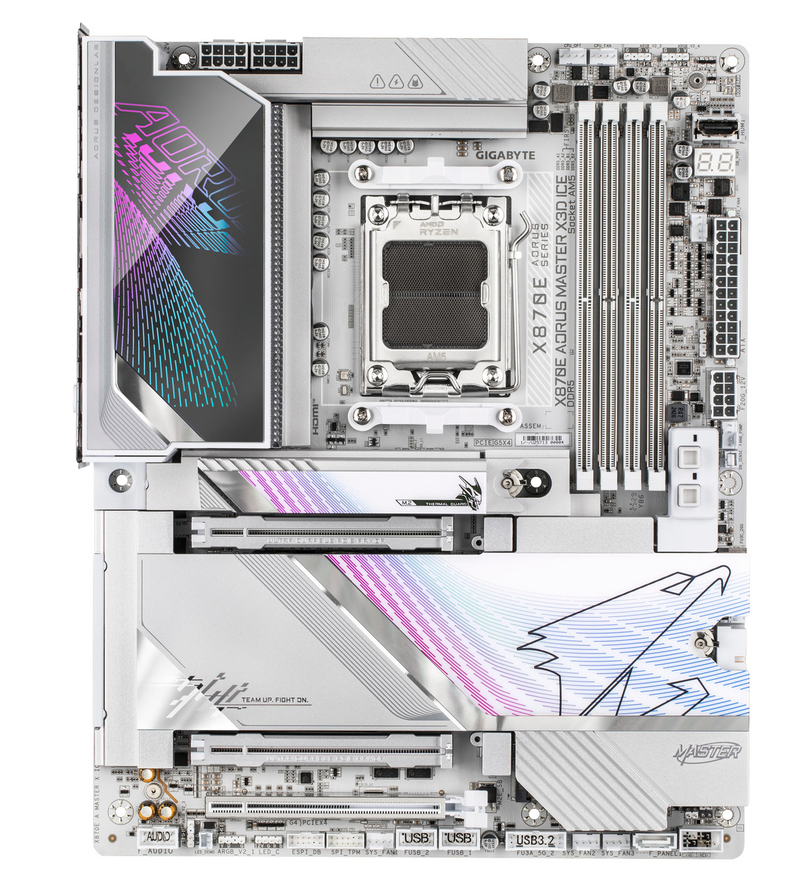 X870E AORUS MASTER X3D ICE 開封のみ、未使用 X870E AORUS MASTER X3D ICE Motherboard in AORUS Official Store