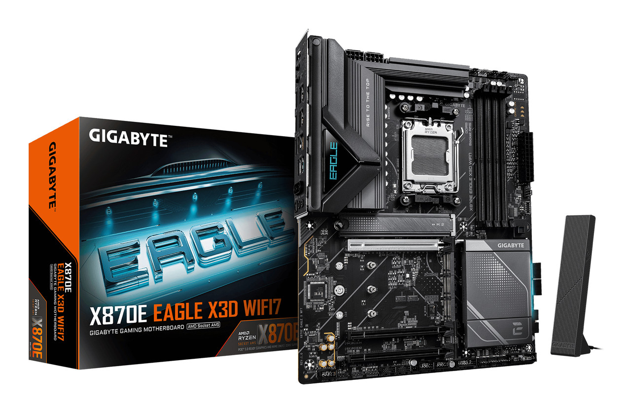 X870E EAGLE X3D WIFI7 Motherboard in AORUS Official Store | AORUS