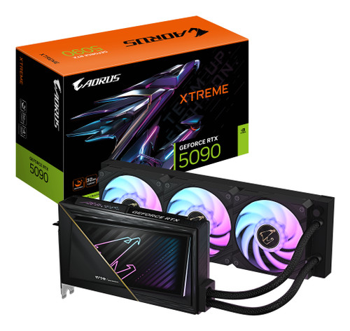 AORUS GeForce RTX 5090 XTREME WATERFORCE 32G Graphics Card AORUS GeForce RTX 5090 XTREME WATERFORCE 32G Graphics Card