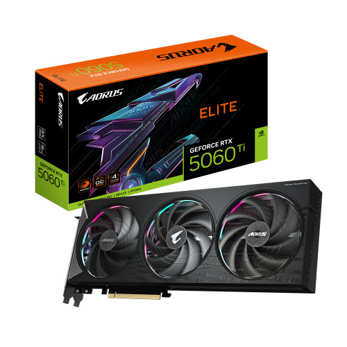 AORUS GeForce RTX 5060 Ti ELITE 16G Graphics Card AORUS GeForce RTX 5060 Ti ELITE 16G Graphics Card