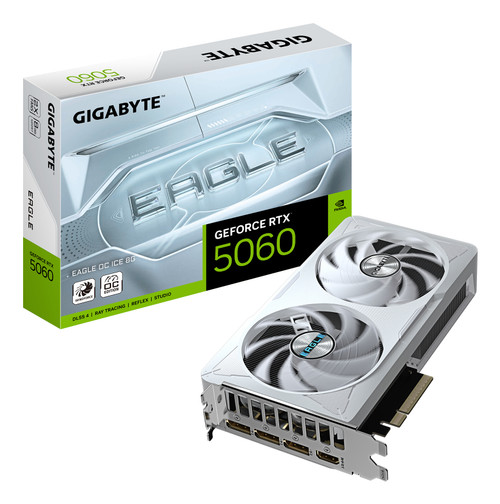 GeForce RTX 5060 EAGLE OC ICE 8G Graphics Card