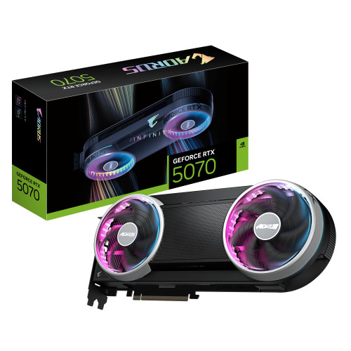 AORUS GeForce RTX 5070 INFINITY 12G Graphics Card