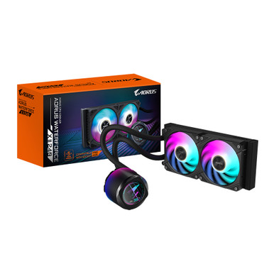 AORUS WATERFORCE X II 240 AIO Liquid CPU Cooler in AORUS Official