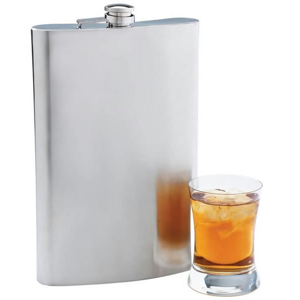 64 oz Stainless Steel Flask