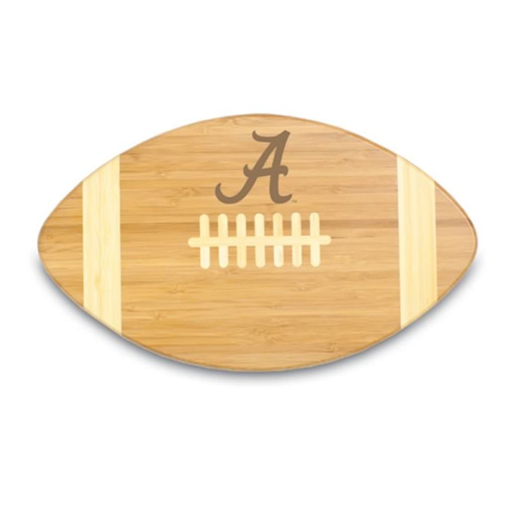 Alabama Crimson Tide Engraved Football Cutting Board