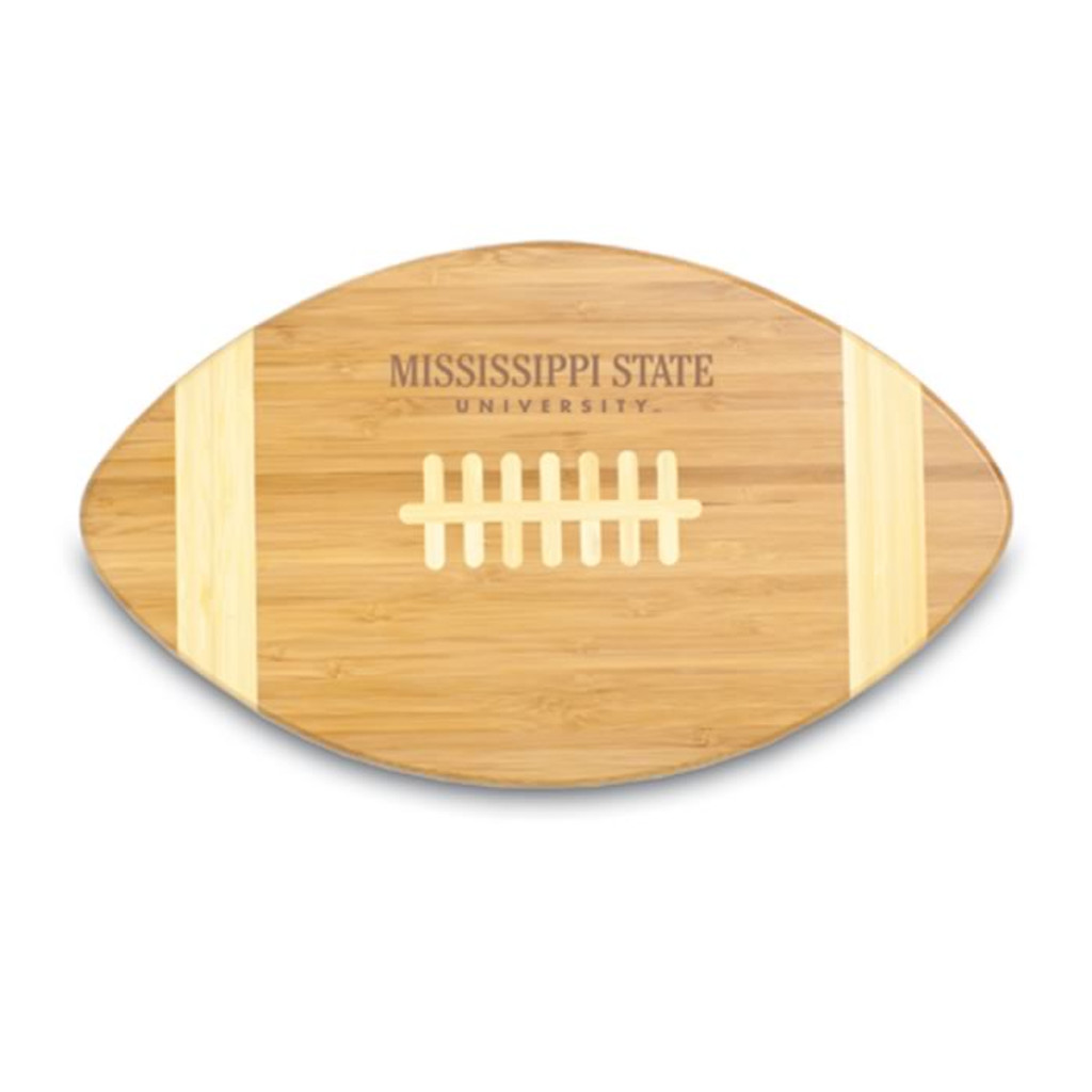 Mississippi State Bulldogs Engraved Football Cutting Board