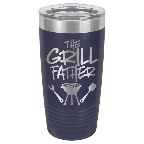 THE GRILLFATHER-B 20 oz Drink Tumbler With Straw