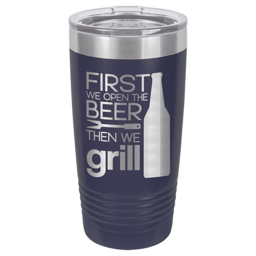 GRILL THINGS 20 oz Drink Tumbler With Straw