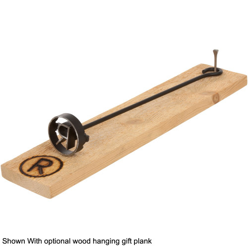 Optional hanging wood plank