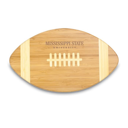 Mississippi State Bulldogs Engraved Football Cutting Board