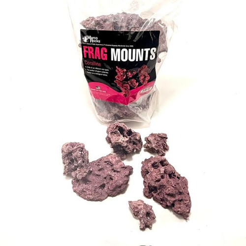 MR Frag Mounts 9 lb Bag - Natural or Coralline