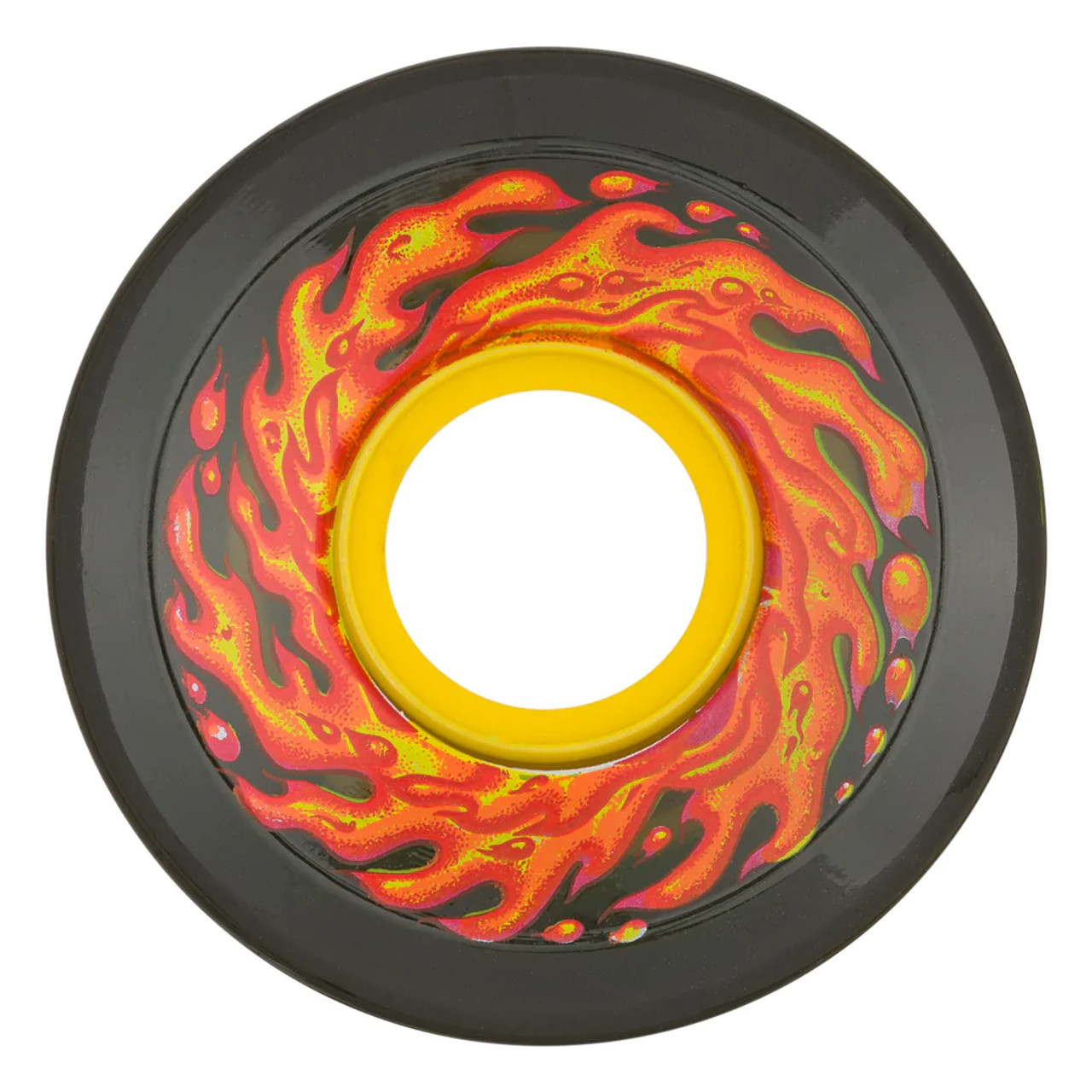 Slime Balls OG Slime 78A Skateboard Wheels - Trans Yellow - 66mm