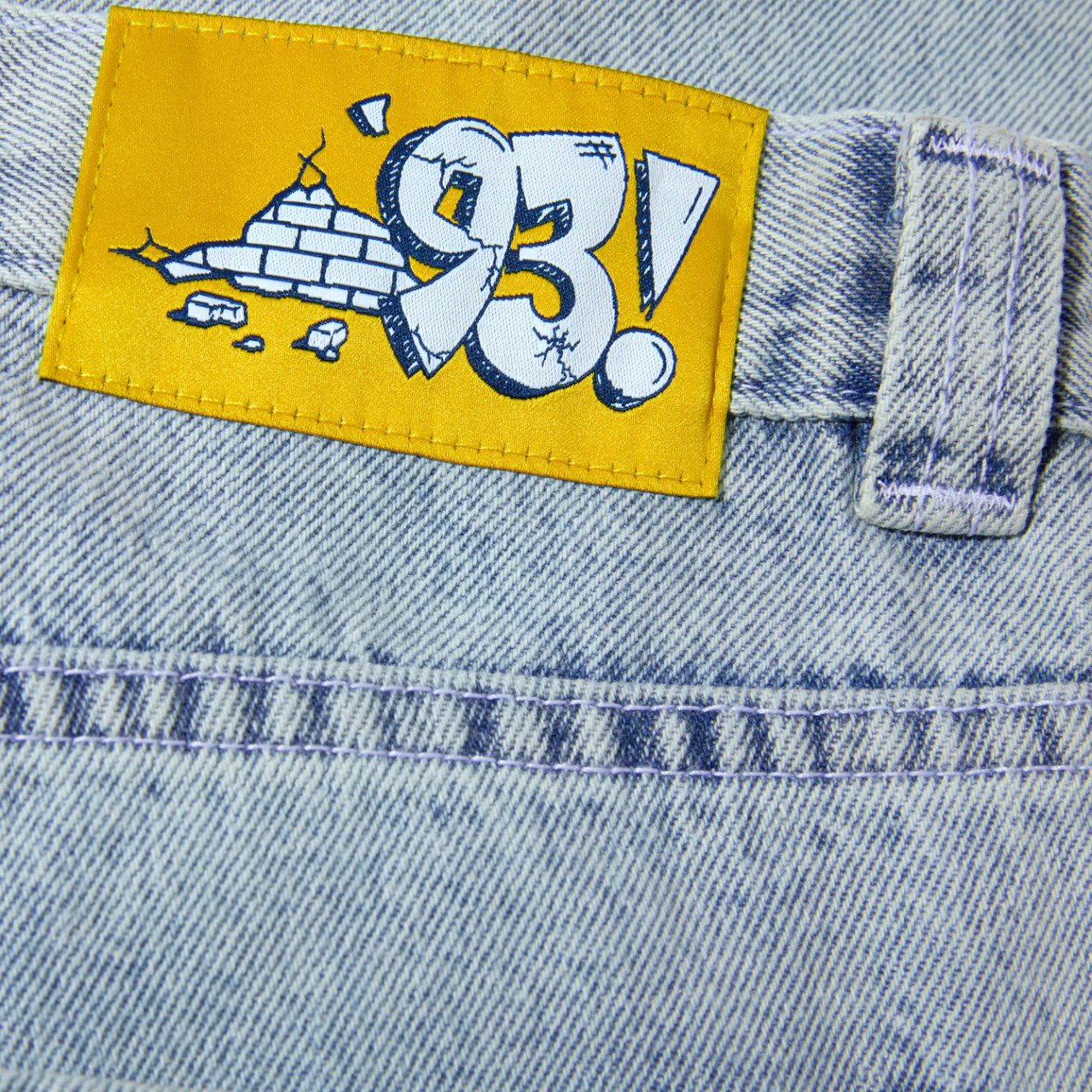 Polar 93! Workpants - Ice Blue - Influence Boardshop