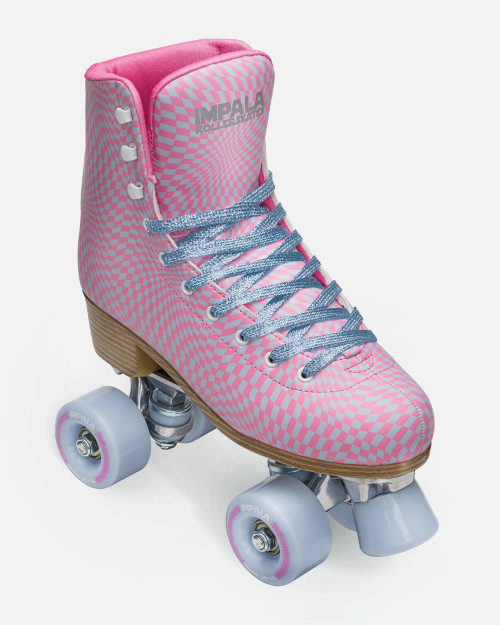 Impala Quad Roller Skates - Wavy Check