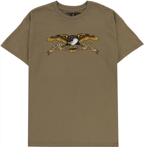 Antihero Eagle T-shirt - Safari Green